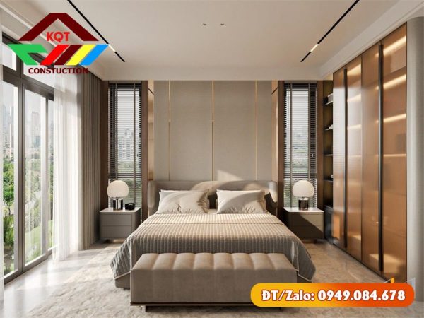 Nội Thất Nhà Phố Quận 12 3 Tầng Hiện Đại