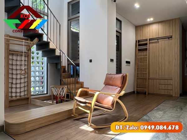 Dự án thi công nội thất nhà phố 3 tầng tại Tân Bình