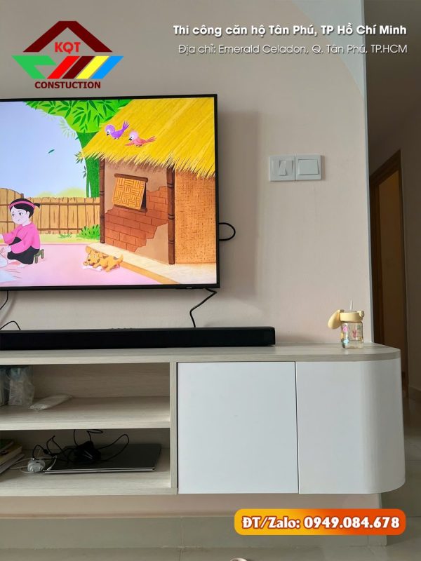 Thi công căn hộ Tân Phú, TP Hồ Chí Minh
