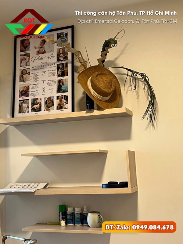 Dự án thi công nội thất nhà phố 3 tầng tại Tân Bình